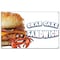 Signmission Crab Cake Sandwich Banner Concession Stand Food Truck Single Sided B-120 Crab Cake Sandwich19 - alternate 1
